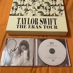 Taylor Swift The Eras Tour “Denver” VIP box set plus autographed CD with C.O.A